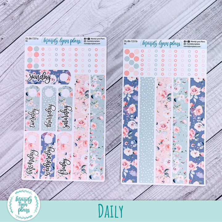 B6 Daily Kit || Pink Garden || DL-B6-7251
