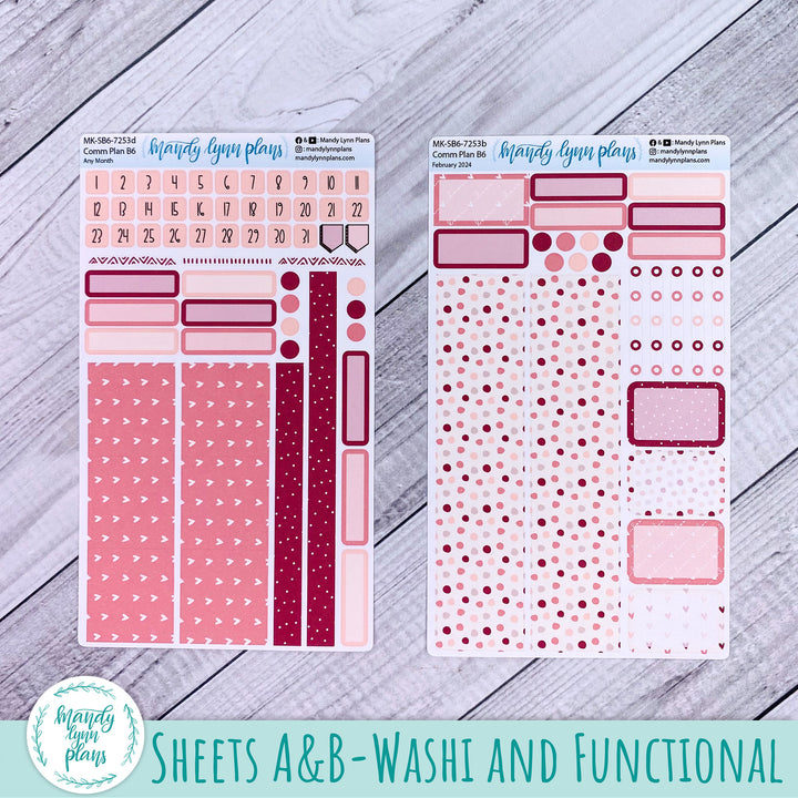 Any Month Common Planner Monthly Kit || With Love || 253
