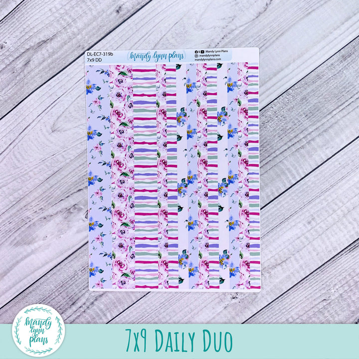 EC 7x9 Daily Duo Kit || Watercolor Blooms || DL-EC7-319