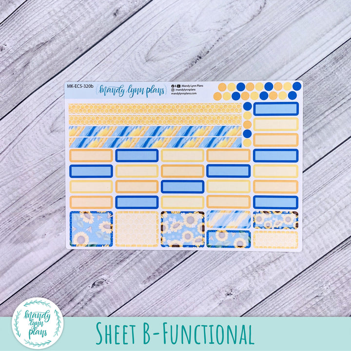 EC A5 July Monthly Kit || Buzzing Sunflowers || MK-EC5-320