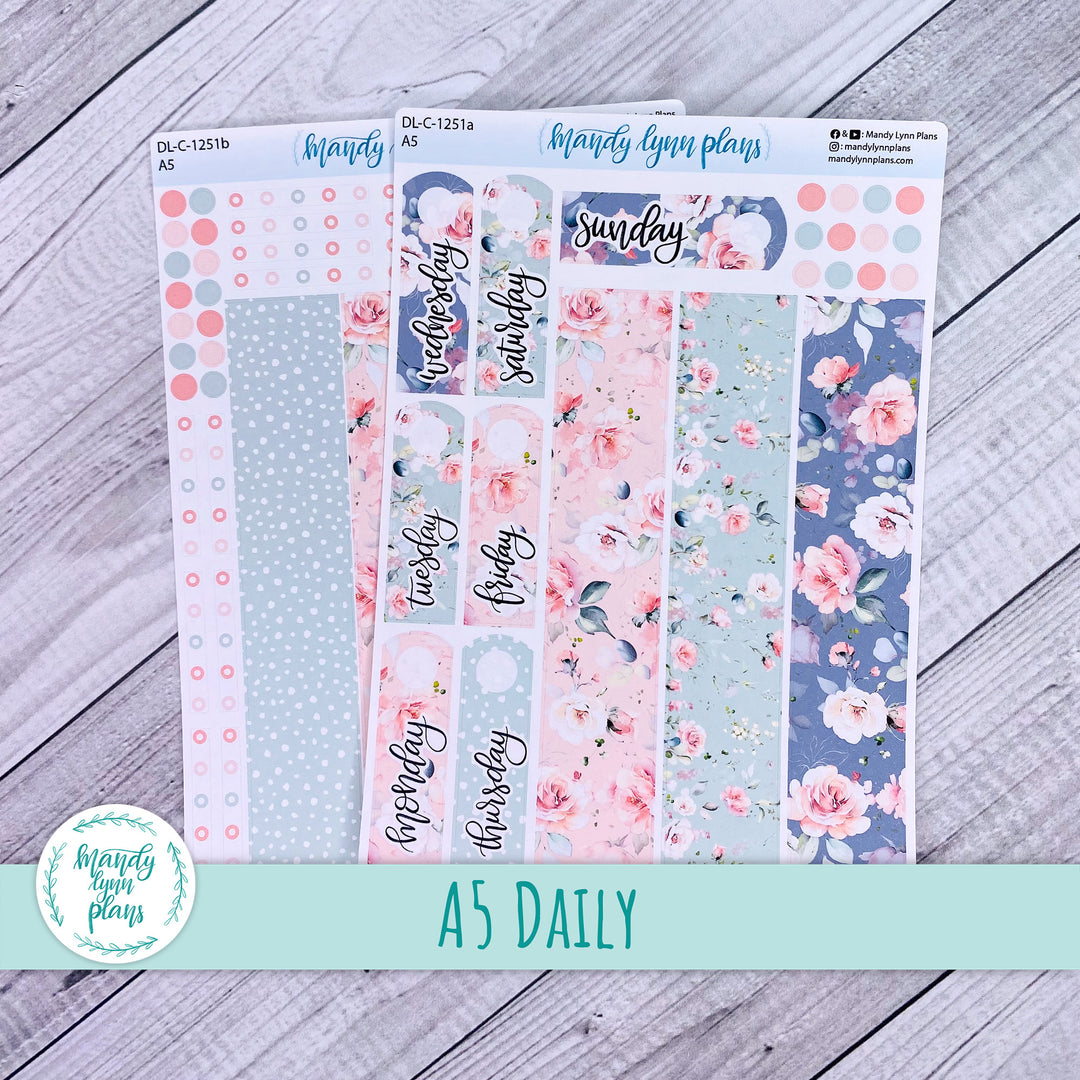 A5 Daily Kit || Pink Garden || DL-C-1251