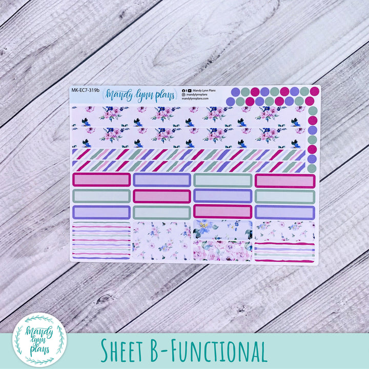 EC 7x9 July Monthly Kit || Watercolor Blooms || MK-EC7-319