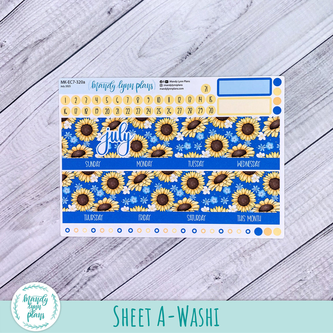 EC 7x9 July Monthly Kit || Buzzing Sunflowers || MK-EC7-320