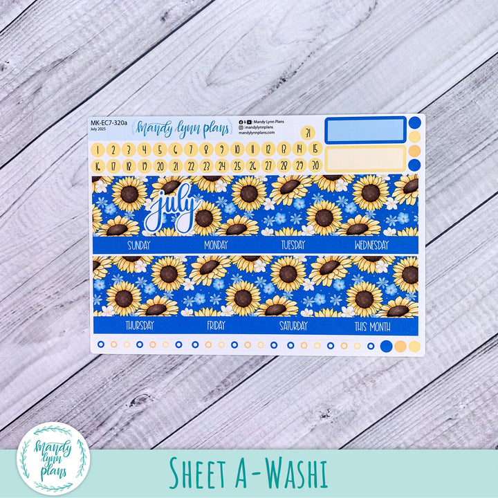 EC 7x9 July Monthly Kit || Buzzing Sunflowers || MK-EC7-320