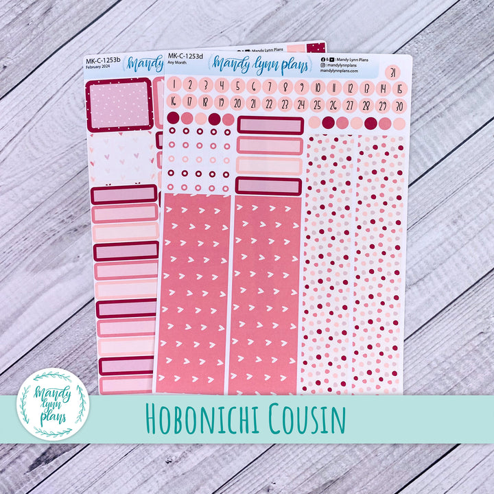 Any Month Hobonichi Cousin Monthly Kit || With Love || MK-C-1253