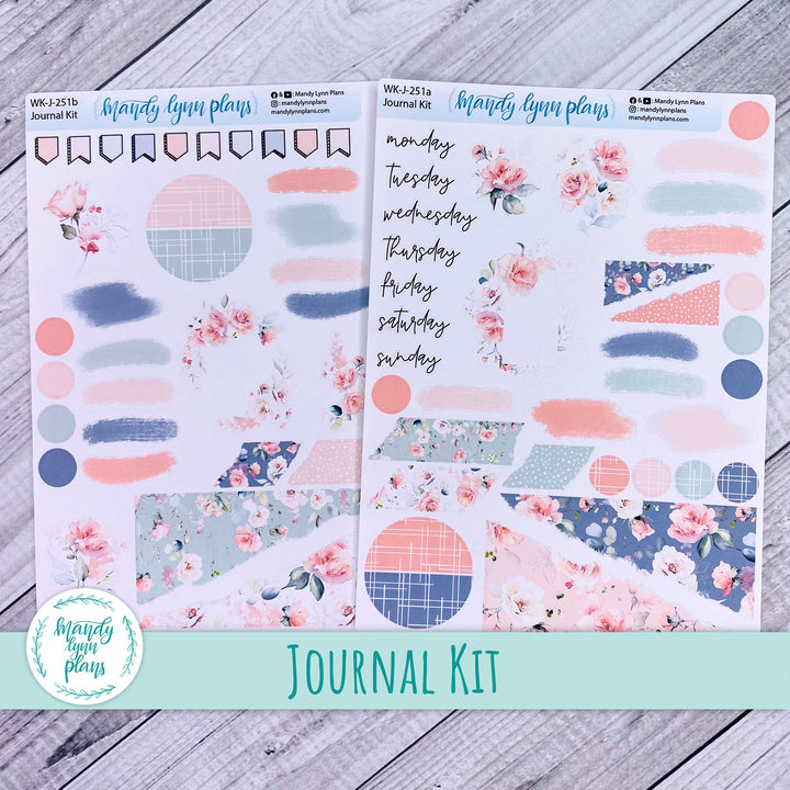 Pink Garden Journal Kit || WK-J-251