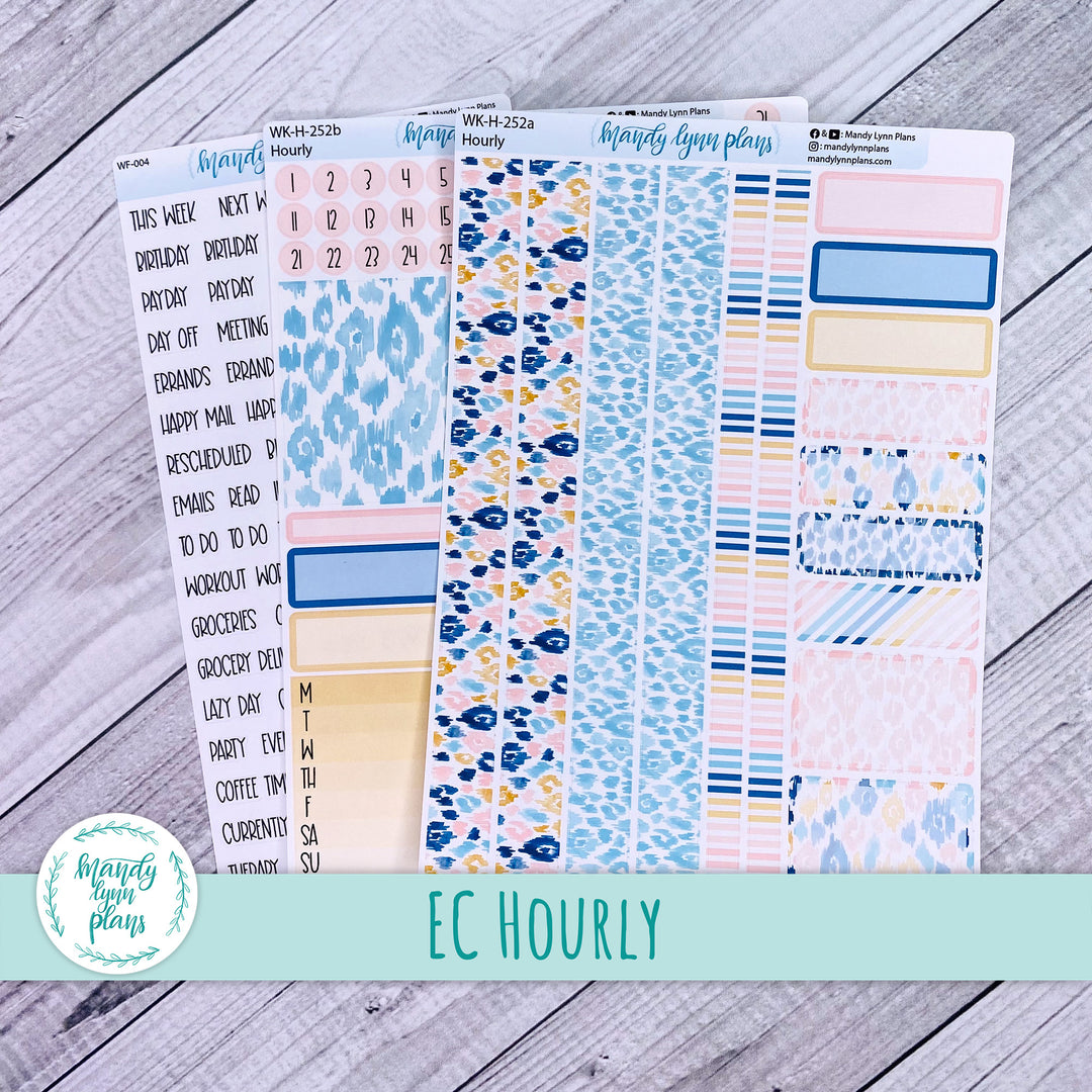 EC Hourly Weekly Kit || Leopard Print || WK-H-252