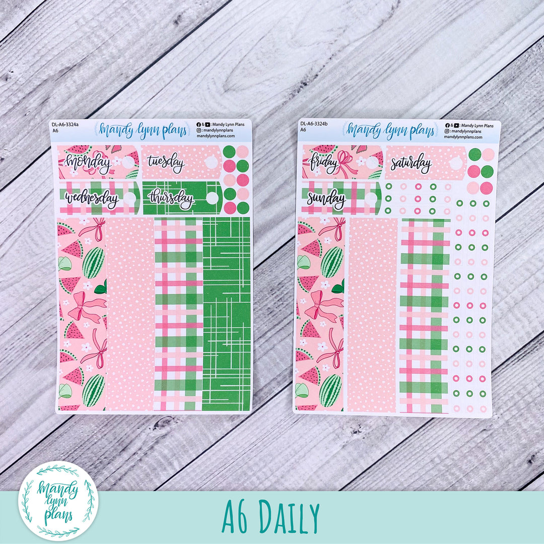 A6 Daily Kit || Watermelons || DL-A6-3324
