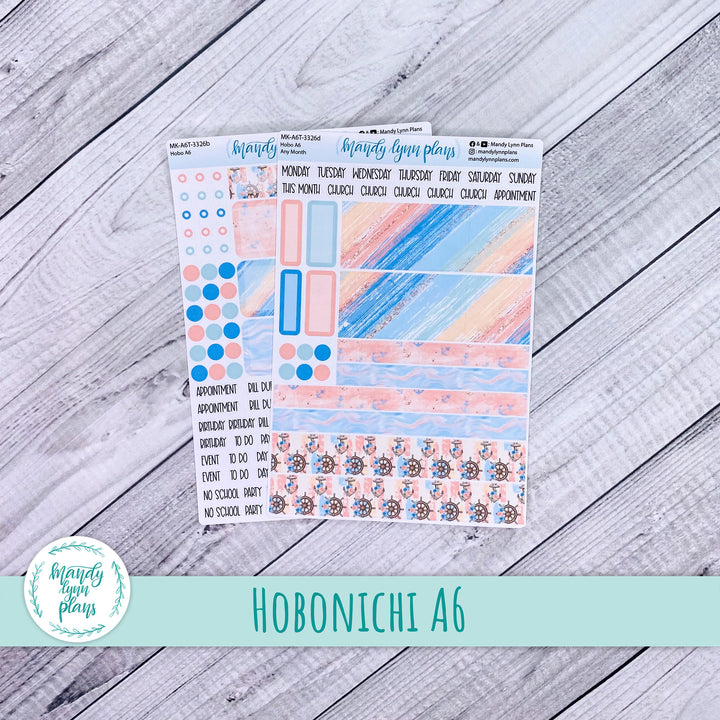 Any Month Hobonichi A6 Monthly Kit || Lake Life || MK-A6T-3326