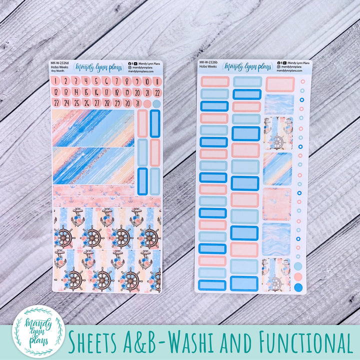 Any Month Hobonichi Weeks Monthly Kit || Lake Life || MK-W-2326