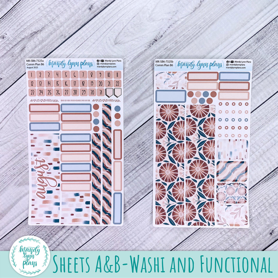 August 2025 Common Planner Monthly Kit || Maebelle || 325