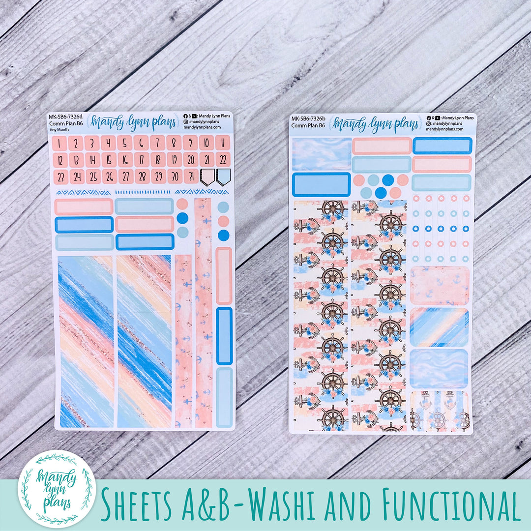 Any Month Common Planner Monthly Kit || Lake Life || 326