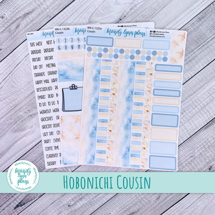 Hobonichi Cousin Weekly Kit || Ocean Lover || WK-C-1323