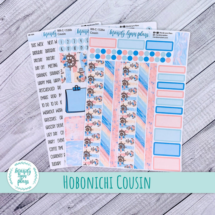 Hobonichi Cousin Weekly Kit || Lake Life || WK-C-1326