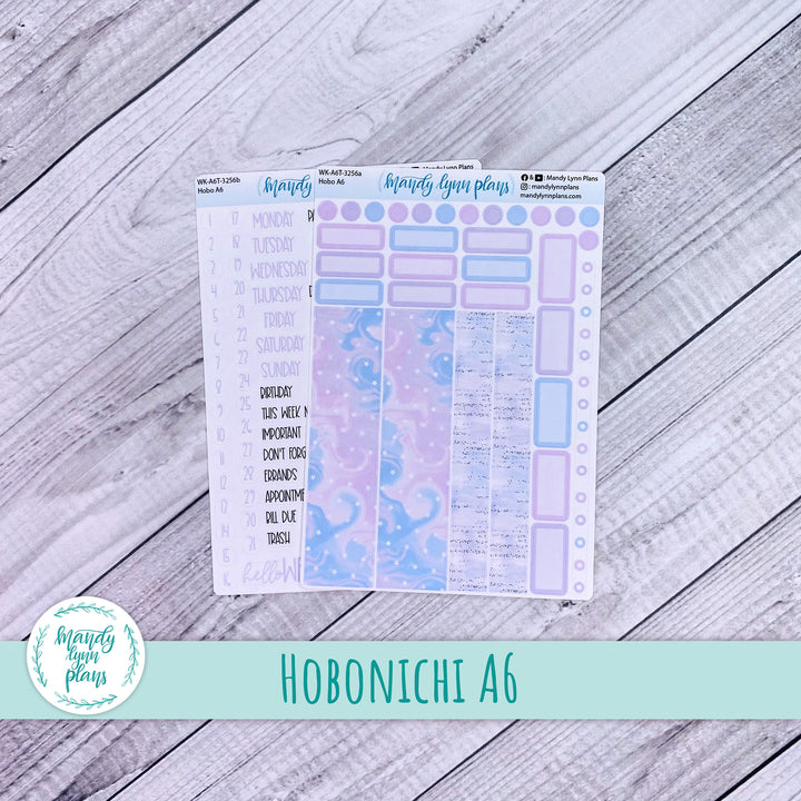 Hobonichi A6 Weekly Kit || Pink and Purple Dreams || WK-A6T-3256