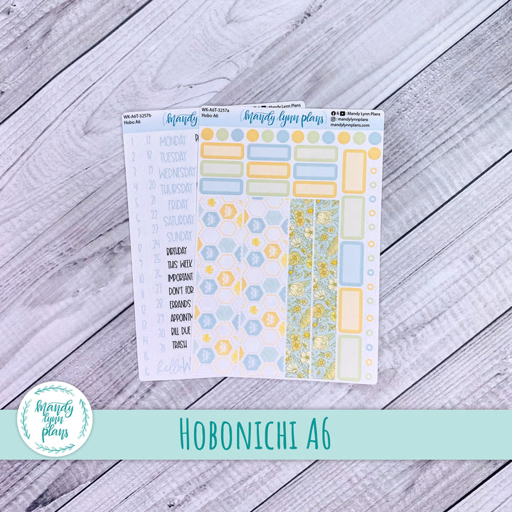 Hobonichi A6 Weekly Kit || Buzzing Garden || WK-A6T-3257