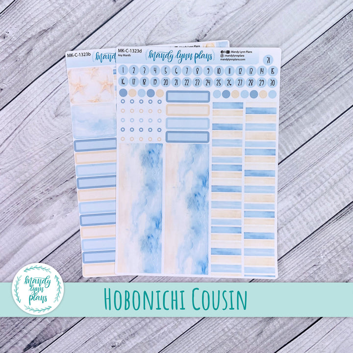 Any Month Hobonichi Cousin Monthly Kit || Ocean Lover || MK-C-1323