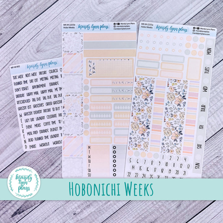 Hobonichi Weeks Weekly Kit || Spring Floral || WK-W-2255
