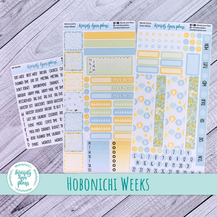 Hobonichi Weeks Weekly Kit || Buzzing Garden || WK-W-2257