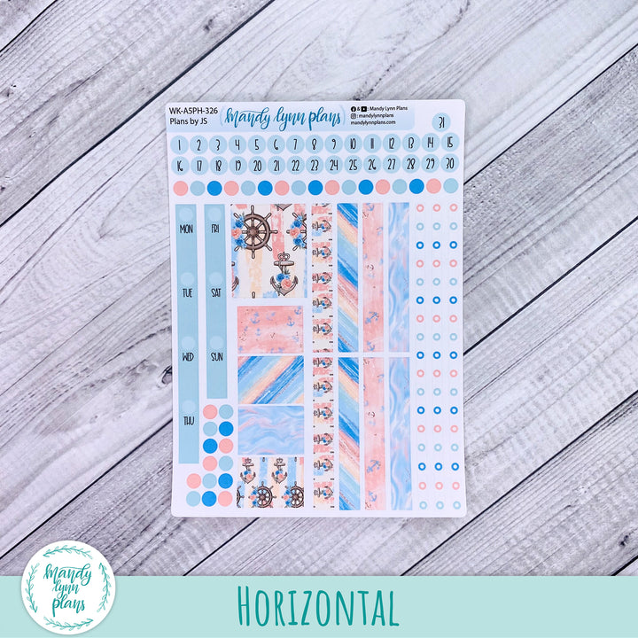 A5 Plans by Just Scribble Weekly Kit || Lake Life || 326