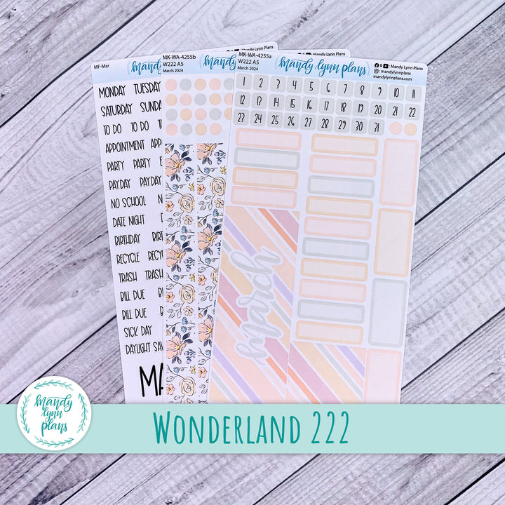 Wonderland 222 March 2024 Monthly Kit || Spring Floral || 255