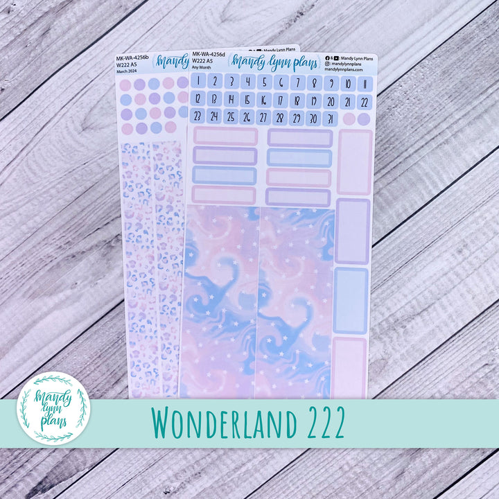 Any Month Wonderland 222 Monthly Kit || Pink and Purple Dreams || 256