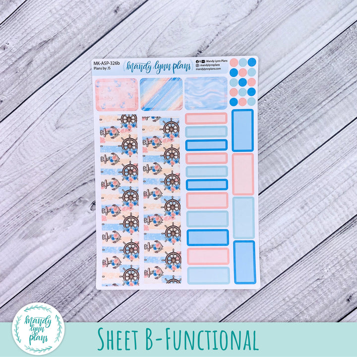 Any Month Plans by Just Scribble Monthly Kit || Lake Life || MK-A5P-326
