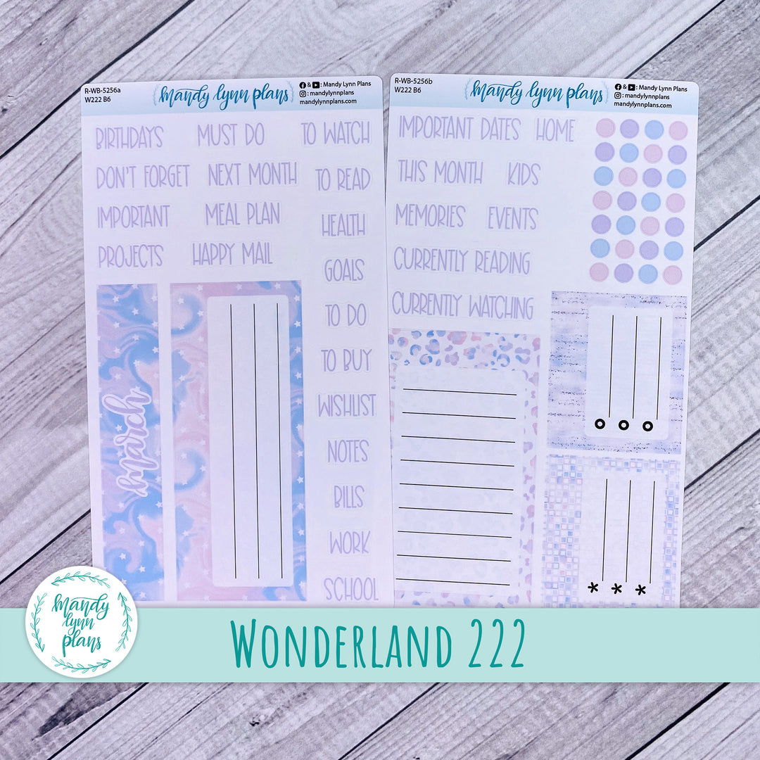 2024  March Wonderland 222 Dashboard || Pink and Purple Dreams || 256