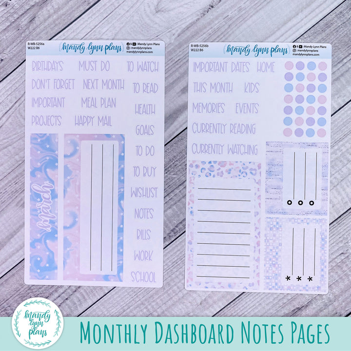 March Wonderland 222 Dashboard || Pink and Purple Dreams || 256