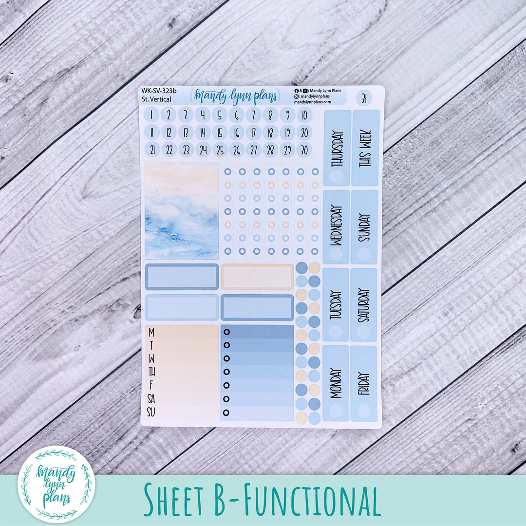 Standard Vertical Weekly Kit || Ocean Lover || WK-SV-323