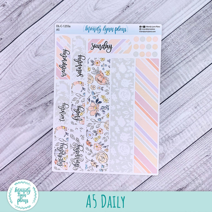 A5 Daily Kit || Spring Floral || DL-C-1255