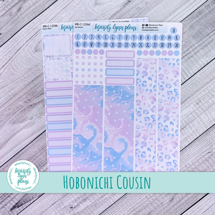 Any Month Hobonichi Cousin Monthly Kit || Pink and Purple Dreams || MK-C-1256
