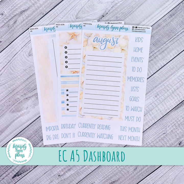 August EC A5 Dashboard Kit || Ocean Lover || R-EC5-323