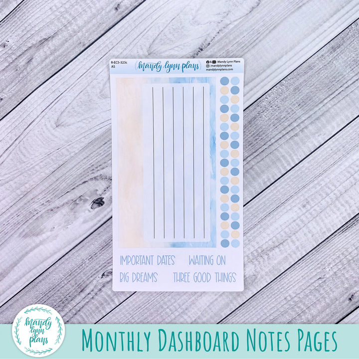 August EC A5 Dashboard Kit || Ocean Lover || R-EC5-323
