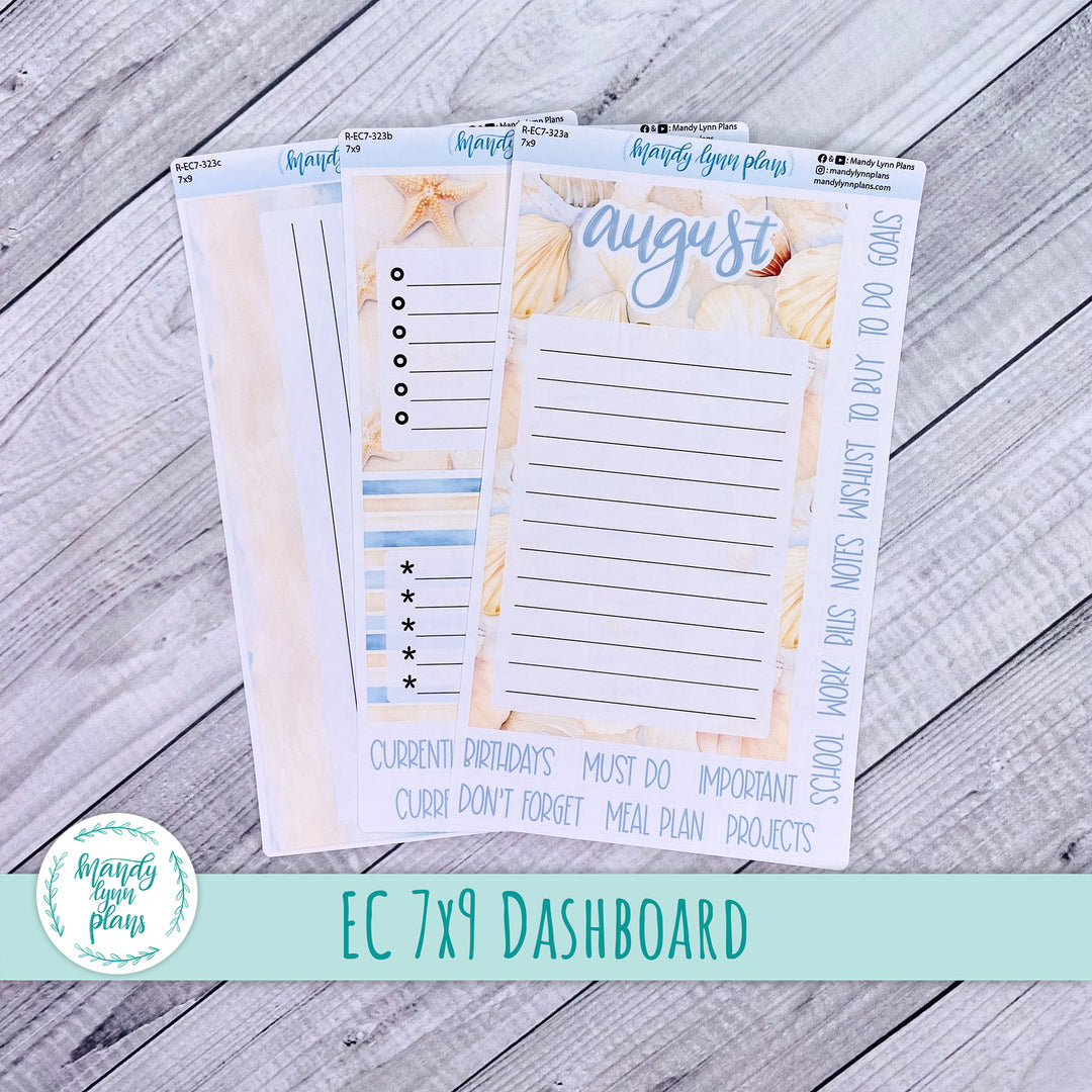 August EC 7x9 Dashboard Kit || Ocean Lover || R-EC7-323