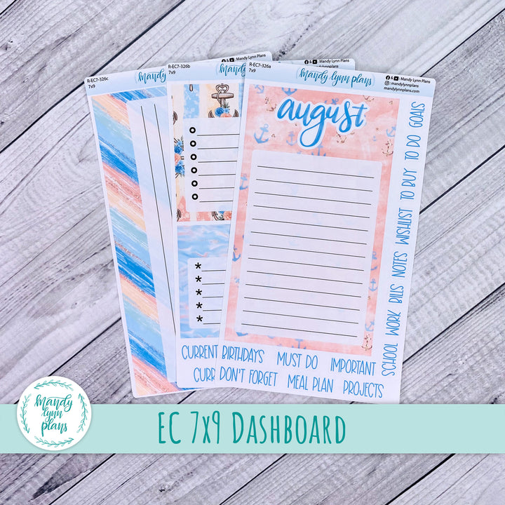 August EC 7x9 Dashboard Kit || Lake Life || R-EC7-326