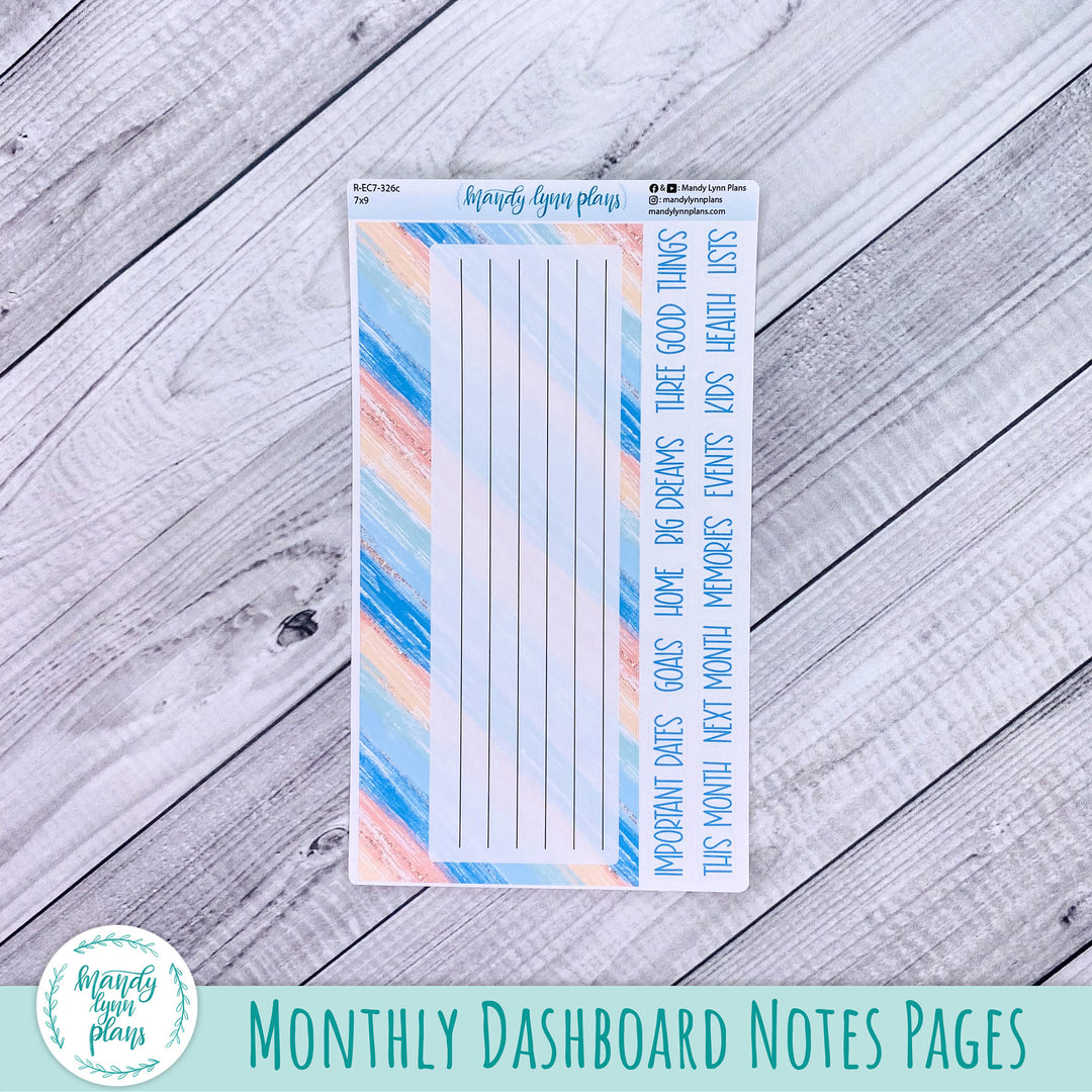 August EC 7x9 Dashboard Kit || Lake Life || R-EC7-326