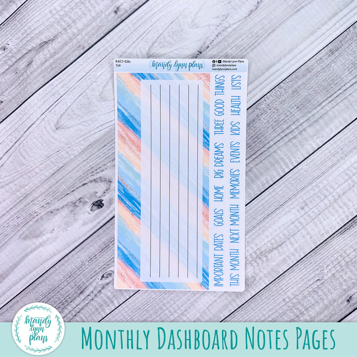 August EC 7x9 Dashboard Kit || Lake Life || R-EC7-326