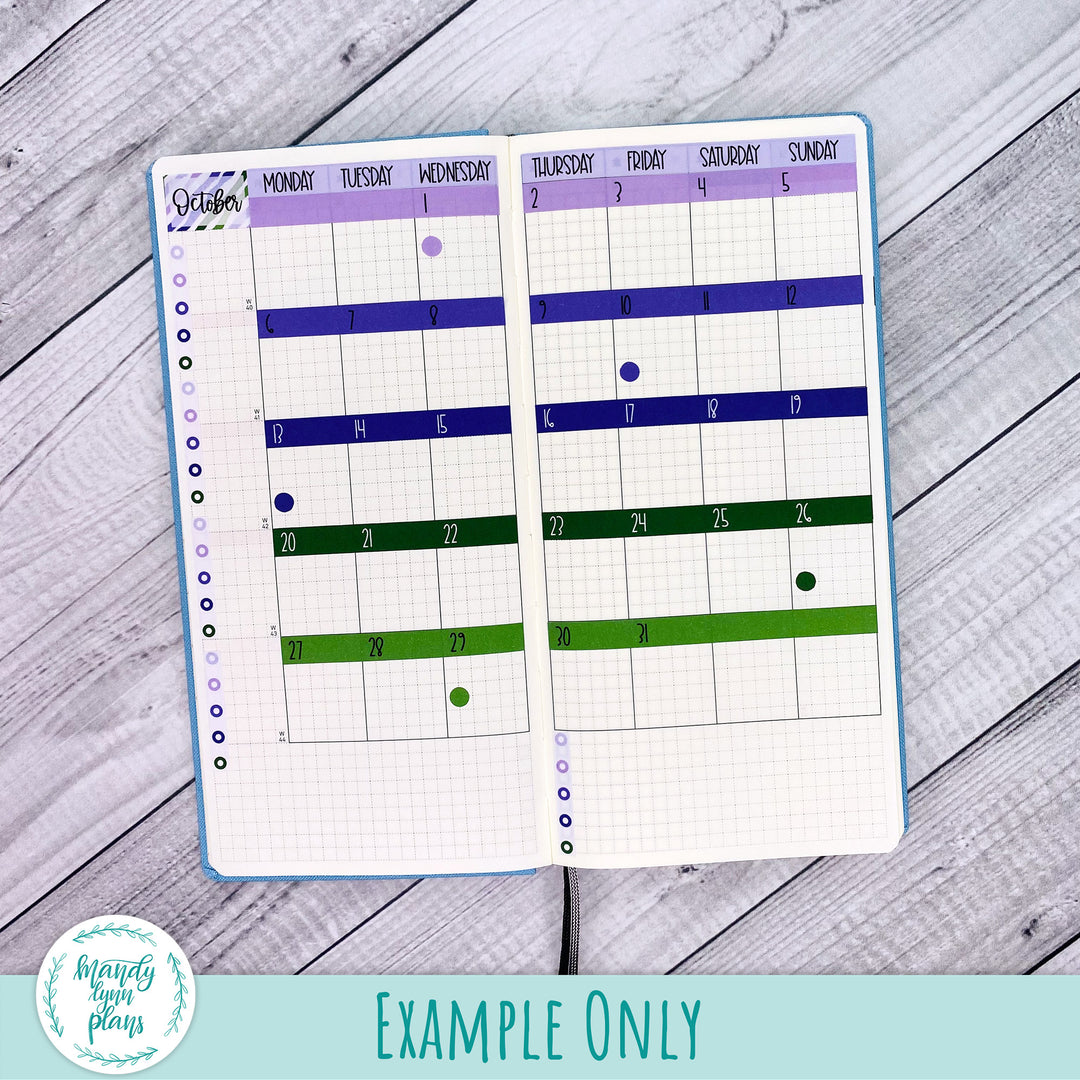 Basic Hobonichi Weeks Monthly Kits - Monday Start