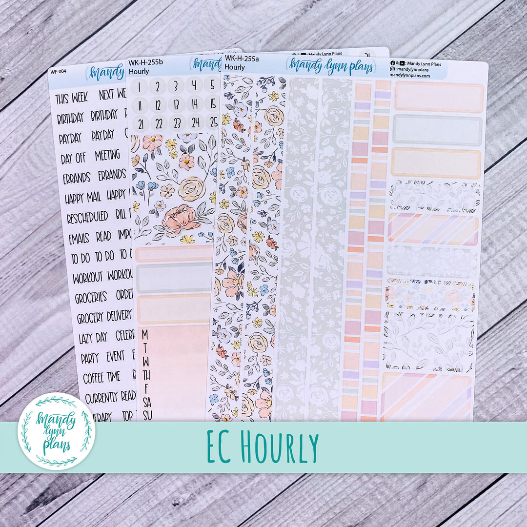 EC Hourly Weekly Kit || Spring Floral || WK-H-255