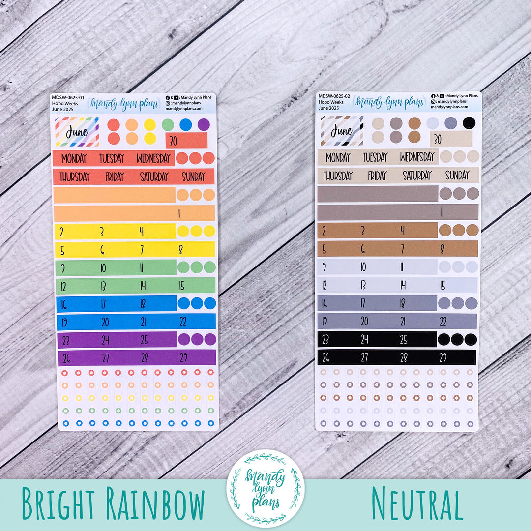 Basic Hobonichi Weeks Monthly Kits - Monday Start