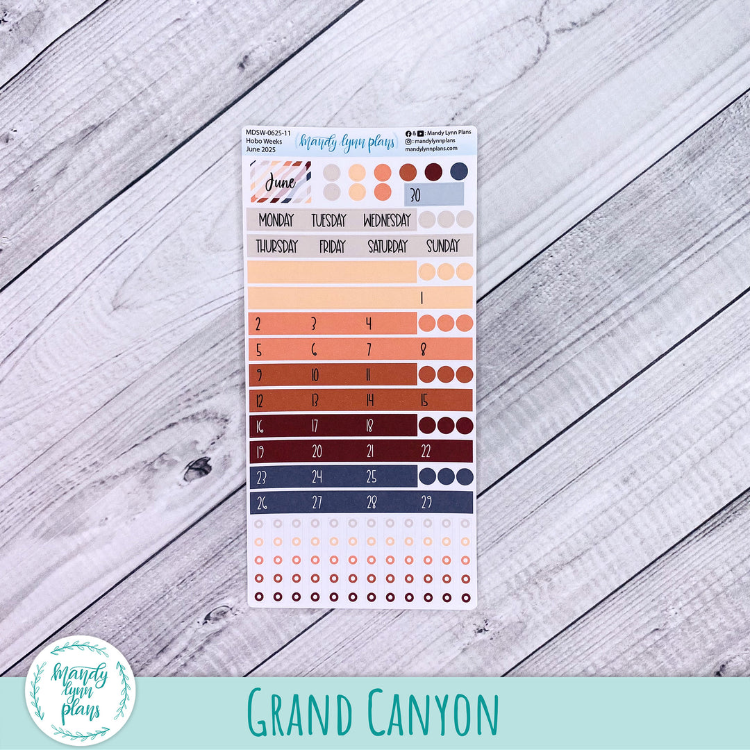 Basic Hobonichi Weeks Monthly Kits - Monday Start