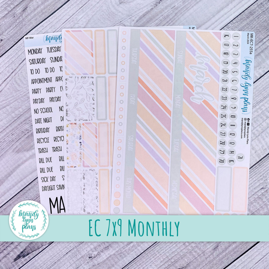 EC 7x9 March Monthly Kit || Spring Floral || MK-EC7-255
