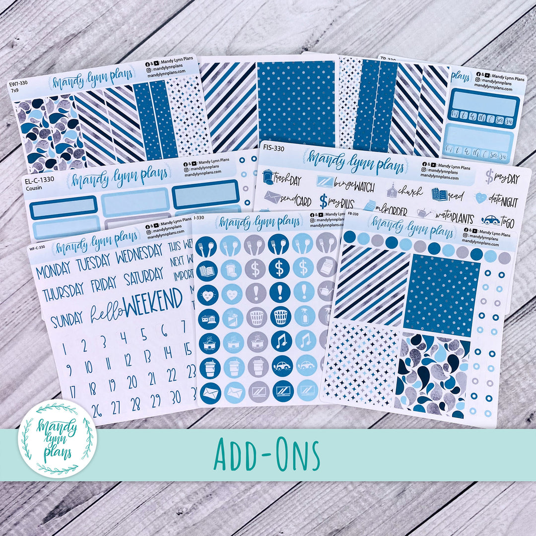 Teal and Silver Add-Ons || 330