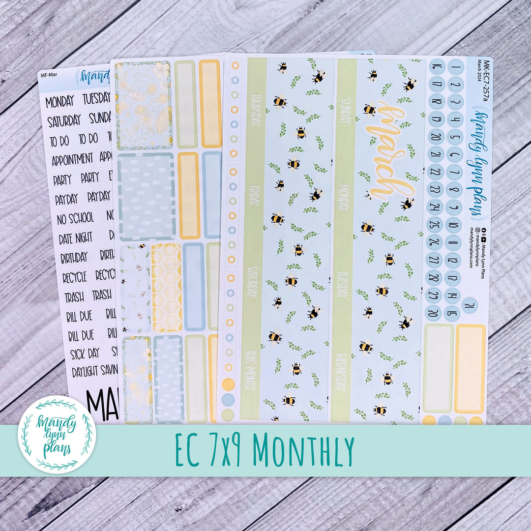 EC 7x9 March Monthly Kit || Buzzing Garden || MK-EC7-257