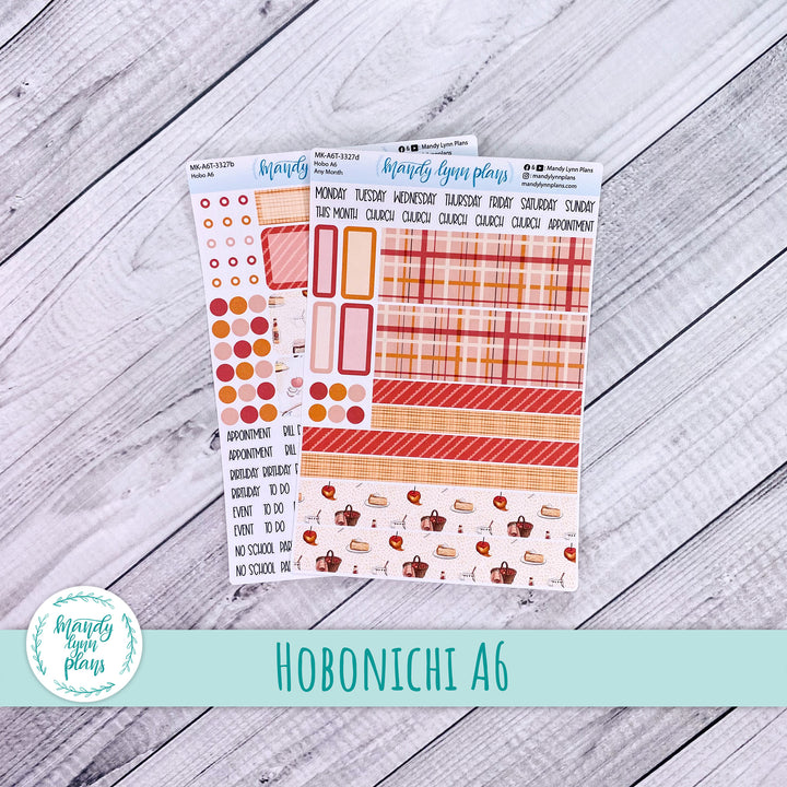 Any Month Hobonichi A6 Monthly Kit || Apple Picking || MK-A6T-3327