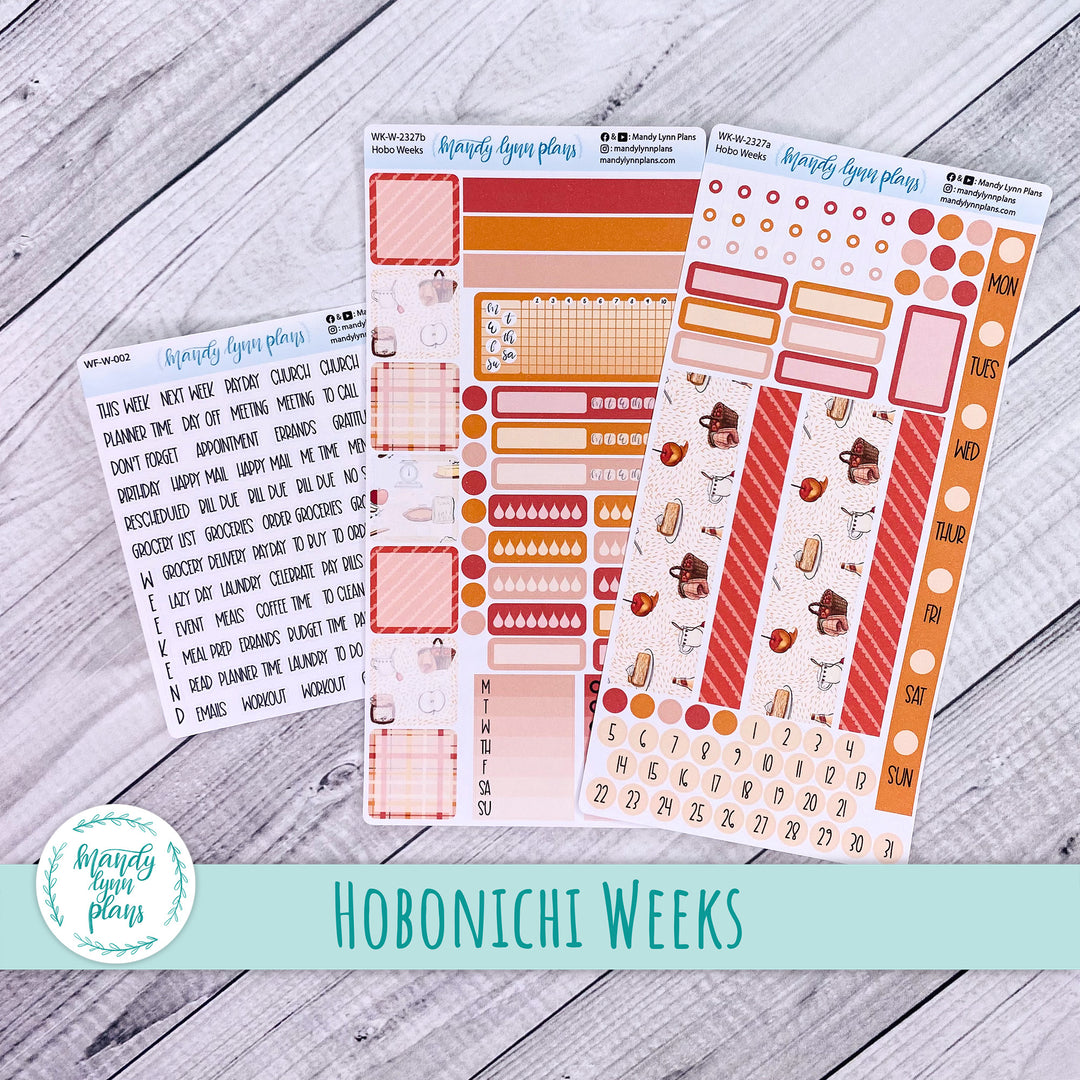 Hobonichi Weeks Weekly Kit || Apple Picking || WK-W-2327
