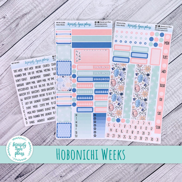 Hobonichi Weeks Weekly Kit || Time to Bloom || WK-W-2328