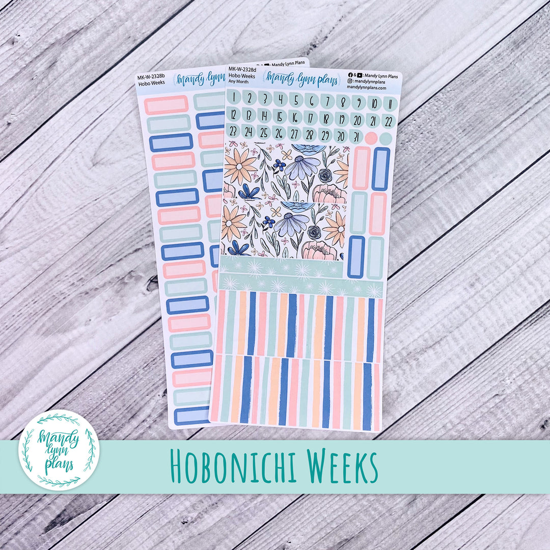 Any Month Hobonichi Weeks Monthly Kit || Time to Bloom || MK-W-2328