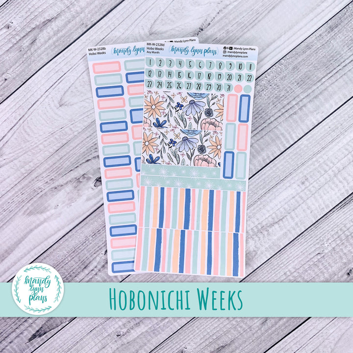 Any Month Hobonichi Weeks Monthly Kit || Time to Bloom || MK-W-2328
